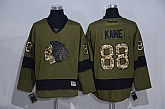 Chicago Blackhawks #88 Patrick Kane Green Salute to Service Stitched Hockey Jersey,baseball caps,new era cap wholesale,wholesale hats