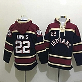 Cleveland Indians #22 Jason Kipnis Navy Blue Sawyer Hooded Sweatshirt Baseball Hoodie,baseball caps,new era cap wholesale,wholesale hats