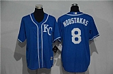 Youth Kansas City Royals #8 Mike Moustakas Blue New Cool Base Stitched MLB Jersey,baseball caps,new era cap wholesale,wholesale hats