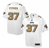 Printed Jacksonville Jaguars #37 Cyprien White Men's NFL Pro Line Fashion Game Jersey,baseball caps,new era cap wholesale,wholesale hats