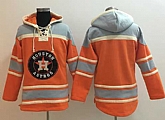 Houston Astros Customized Orange Men's Stitched Baseball Hoodie,baseball caps,new era cap wholesale,wholesale hats