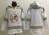 New York Yankees Customized White Men's Stitched Baseball Hoodie,baseball caps,new era cap wholesale,wholesale hats