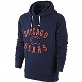 MEN'S NIKE CHICAGO BEARS WASHED PULLOVER HOODIE LanTian - NAVY BLUE,baseball caps,new era cap wholesale,wholesale hats