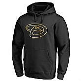 Men's Arizona Diamondbacks Gold Collection Pullover Hoodie LanTian - Black,baseball caps,new era cap wholesale,wholesale hats