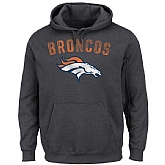 Men's Denver Broncos Majestic Kick Return II Pullover Hoodie LanTian - Charcoal,baseball caps,new era cap wholesale,wholesale hats