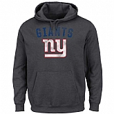 Men's New York Giants Majestic Kick Return II Pullover Hoodie LanTian - Charcoal,baseball caps,new era cap wholesale,wholesale hats