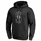 Men's Seattle Mariners Platinum Collection Pullover Hoodie LanTian - Black,baseball caps,new era cap wholesale,wholesale hats