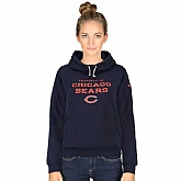WOMEN CHICAGO BEARS NIKE NAVY STADIUM RALLY FUNNEL PULLOVER HOODIE - LanTian,baseball caps,new era cap wholesale,wholesale hats