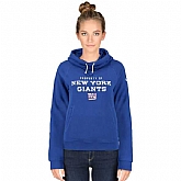 WOMEN NEW YORK GIANTS NIKE ROYAL STADIUM RALLY FUNNEL PULLOVER HOODIE - LanTian,baseball caps,new era cap wholesale,wholesale hats