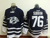 Nashville Predators #76 Subban Navy Blue Stitched NHL Jersey,baseball caps,new era cap wholesale,wholesale hats