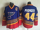 St. Louis Blues #44 Pronger Blue CCM Throwback Stitched NHL Jersey,baseball caps,new era cap wholesale,wholesale hats
