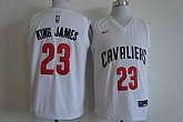 Nike Cleveland Cavaliers #23 King James White Swingman Stitched NBA Jersey,baseball caps,new era cap wholesale,wholesale hats