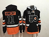 Philadelphia Flyers #11 Konecny Black 2017 Stadium Series Stitched NHL Hoodie,baseball caps,new era cap wholesale,wholesale hats