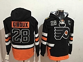 Philadelphia Flyers #28 Claude Giroux Black 2017 Stadium Series Stitched NHL Hoodie,baseball caps,new era cap wholesale,wholesale hats