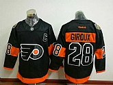Philadelphia Flyers #28 Claude Giroux Black 2017 Stadium Series Stitched NHL Jersey,baseball caps,new era cap wholesale,wholesale hats