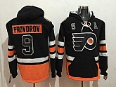 Philadelphia Flyers #9 Provorov Black 2017 Stadium Series Stitched NHL Hoodie,baseball caps,new era cap wholesale,wholesale hats