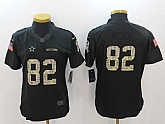 Women Limited Nike Dallas Cowboys #82 Witten Anthracite Salute To Service Stitched NFL Jersey,baseball caps,new era cap wholesale,wholesale hats