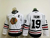 Youth Chicago Blackhawks #19 Jonathan Toews White 2017 Winter Classic Stitched Jersey,baseball caps,new era cap wholesale,wholesale hats