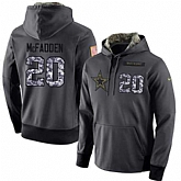Glued Nike Dallas Cowboys #20 Darren McFadden Men's Anthracite Salute to Service Player Performance Hoodie,baseball caps,new era cap wholesale,wholesale hats
