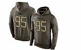 Glued Nike Green Bay Packers #95 Datone Jones Olive Green Salute To Service Men's Pullover Hoodie,baseball caps,new era cap wholesale,wholesale hats