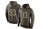 Glued Nike Tampa Bay Buccaneers #93 Gerald McCoy Olive Green Salute To Service Men's Pullover Hoodie,baseball caps,new era cap wholesale,wholesale hats