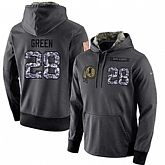 Glued Nike Washington Redskins #28 Darrell Green Men's Anthracite Salute to Service Player Performance Hoodie,baseball caps,new era cap wholesale,wholesale hats