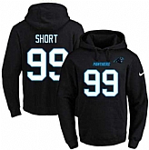 Printed Nike Carolina Panthers #99 Kawann Short Black Name & Number Men's Pullover Hoodie,baseball caps,new era cap wholesale,wholesale hats