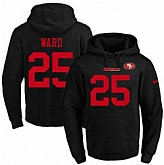 Printed Nike San Francisco 49ers #25 Jimmie Ward Black Name & Number Men's Pullover Hoodie,baseball caps,new era cap wholesale,wholesale hats