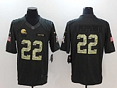 Nike Cleveland Browns #22 Jabrill Peppers Anthracite Salute to Service Limited Jersey,baseball caps,new era cap wholesale,wholesale hats