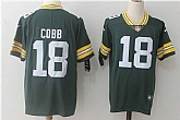 Nike Green Bay Packers #18 Randall Cobb Green Vapor Untouchable Player Limited Jerseys,baseball caps,new era cap wholesale,wholesale hats