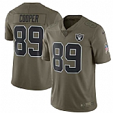 Youth Nike Oakland Raiders #89 Amari Cooper Olive Salute To Service Limited Jersey,baseball caps,new era cap wholesale,wholesale hats