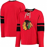 Customized Men's Blackhawks Red All Stitched Hooded Sweatshirt,baseball caps,new era cap wholesale,wholesale hats