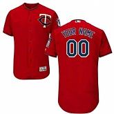 Customized Men's Minnesota Twins Red Flexbase Jersey,baseball caps,new era cap wholesale,wholesale hats