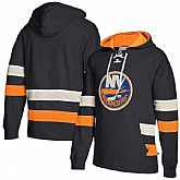 Customized Men's New York Islanders Navy All Stitched Hooded Sweatshirt,baseball caps,new era cap wholesale,wholesale hats