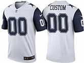 Customized Men's Nike Cowboys White Color Rush Limited Jersey,baseball caps,new era cap wholesale,wholesale hats