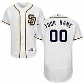 Customized Men's San Diego Padres White Flexbase Jersey,baseball caps,new era cap wholesale,wholesale hats