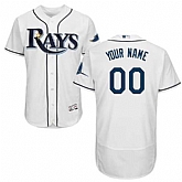 Customized Men's Tampa Bay Rays White Flexbase Jersey,baseball caps,new era cap wholesale,wholesale hats