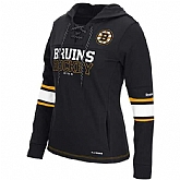 Customized Women Bruins Black All Stitched Hooded Sweatshirt,baseball caps,new era cap wholesale,wholesale hats