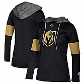 Customized Women Vegas Golden Knights Black All Stitched Hooded Sweatshirt,baseball caps,new era cap wholesale,wholesale hats