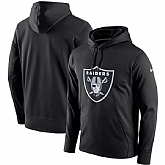Men's Nike Oakland Raiders Nike Black Circuit Logo Essential Performance Hoodie 90Hou,baseball caps,new era cap wholesale,wholesale hats