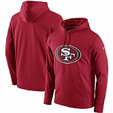 Men's Nike San Francisco 49ers Nike Scarlet Circuit Logo Essential Performance Hoodie 90Hou,baseball caps,new era cap wholesale,wholesale hats