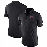 Men's San Francisco 49ers Nike Black Evergreen Polo 90Hou,baseball caps,new era cap wholesale,wholesale hats