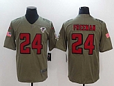 Nike Atlanta Falcons #24 Devonta Freeman Olive Salute To Service Limited Jerseys,baseball caps,new era cap wholesale,wholesale hats