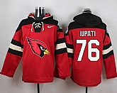 Arizona Cardinals #76 Mike Iupati Red Player Stitched Pullover NFL Hoodie,baseball caps,new era cap wholesale,wholesale hats