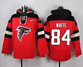 Atlanta Falcons #84 Roddy White Red Player Stitched Pullover NFL Hoodie,baseball caps,new era cap wholesale,wholesale hats