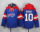 Buffalo Bills #10 Robert Woods Royal Blue Player Stitched Pullover NFL Hoodie,baseball caps,new era cap wholesale,wholesale hats