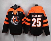Cincinnati Bengals #25 Giovani Bernard Black Player Stitched Pullover NFL Hoodie,baseball caps,new era cap wholesale,wholesale hats
