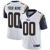Customized Men & Women & Youth Nike Rams White Vapor Untouchable Player Limited Jersey,baseball caps,new era cap wholesale,wholesale hats