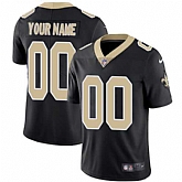 Customized Men & Women & Youth Nike Saints Black Vapor Untouchable Player Limited Jersey,baseball caps,new era cap wholesale,wholesale hats