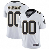 Customized Men & Women & Youth Nike Saints White Vapor Untouchable Player Limited Jersey,baseball caps,new era cap wholesale,wholesale hats